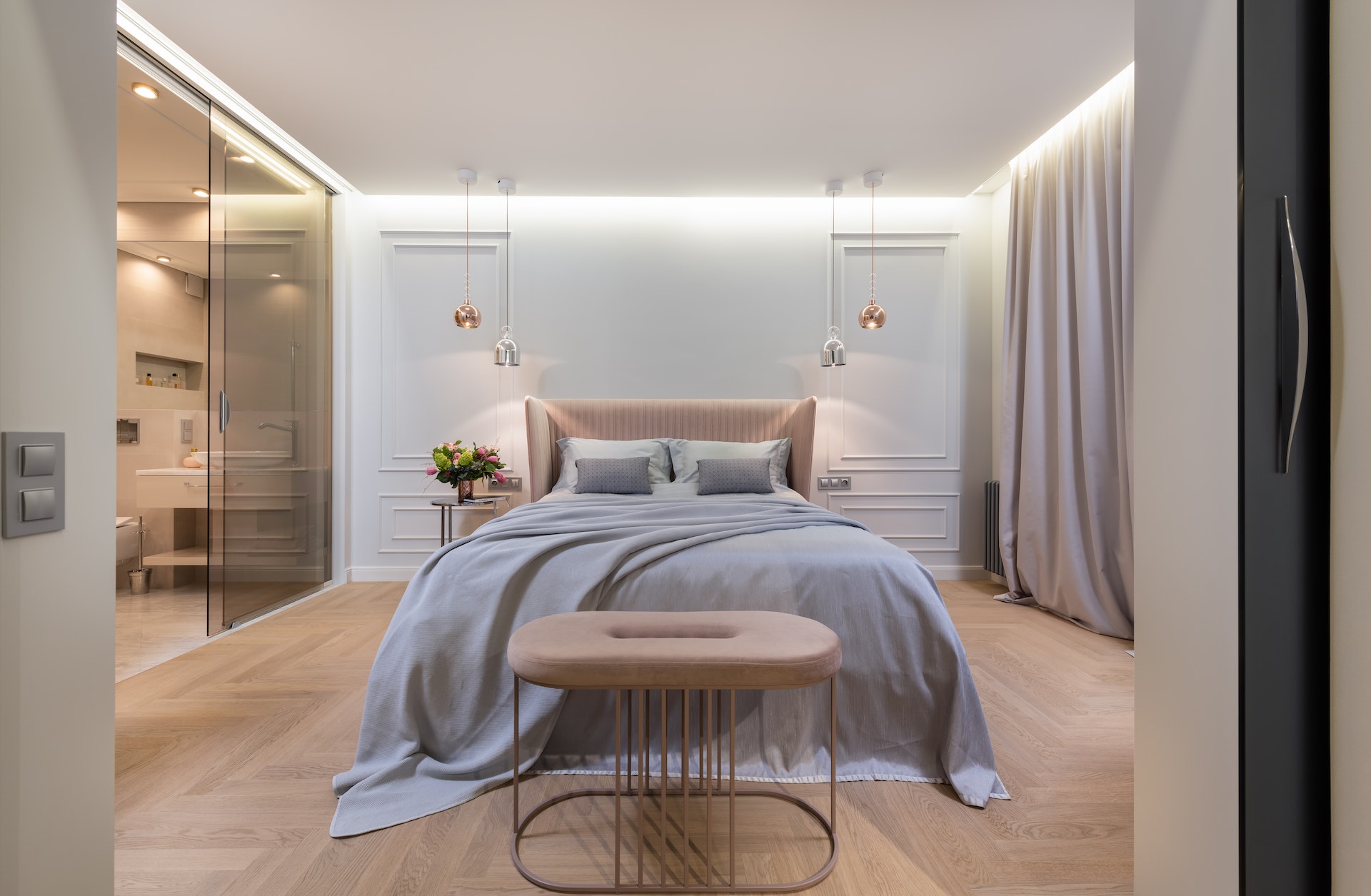 Backlit Stretch Ceilings for bedroom